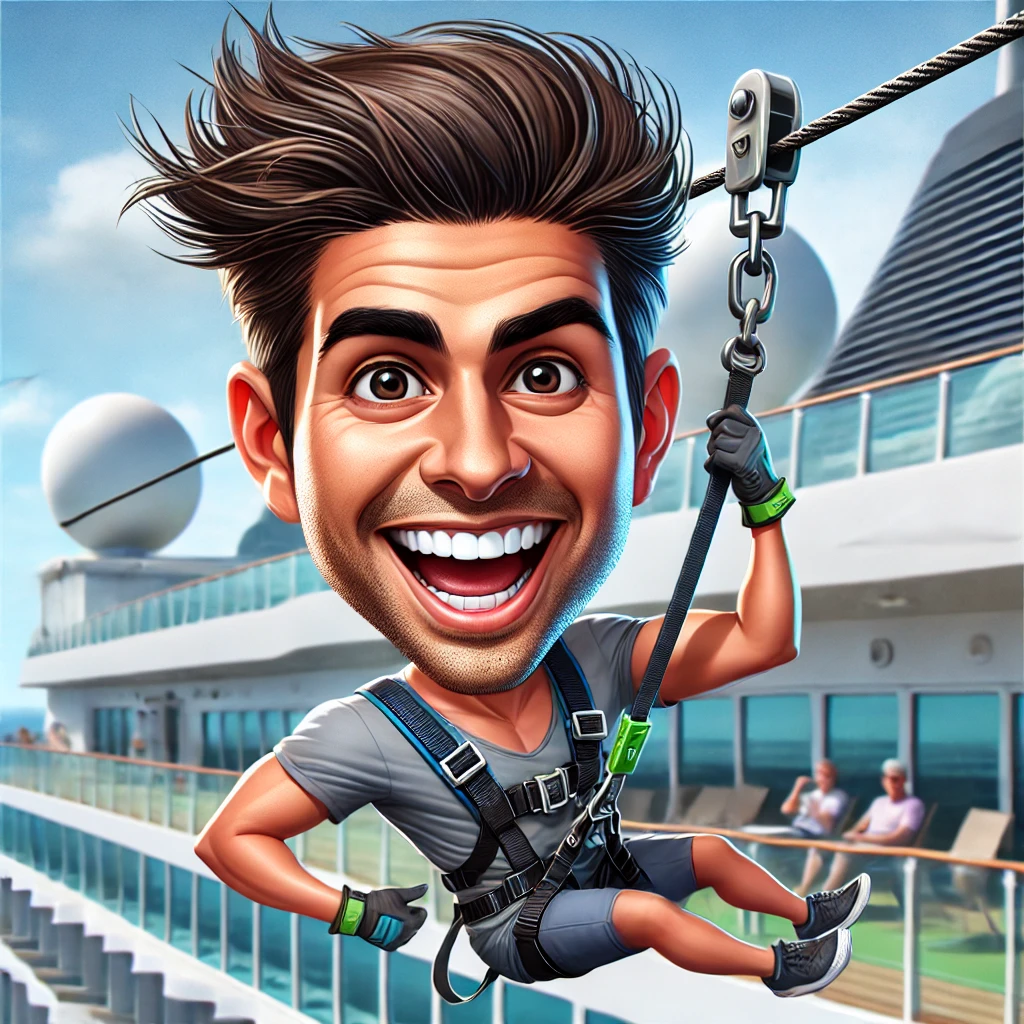 Thrill Seeker at Sea